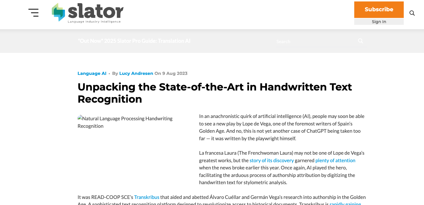 Unpacking the State-of-the-Art in Handwritten Text Recognition